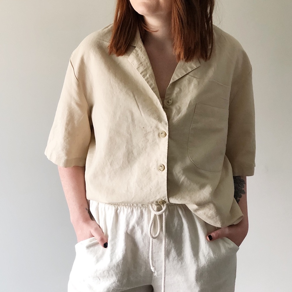 Vintage Button Up